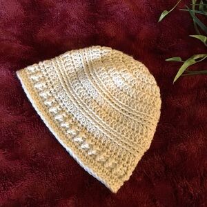Handmade Crochet Beanie Size Small Adult